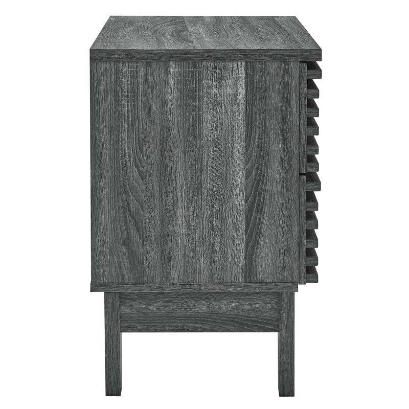 Modway Modway Render Two-Drawer Mid-Century Modern Nightstand