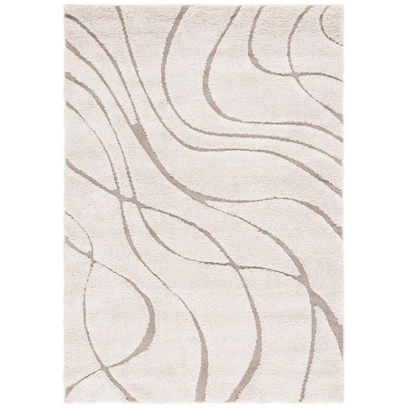 Florida Shag SG471 Power Loomed Area Rug  - Safavieh