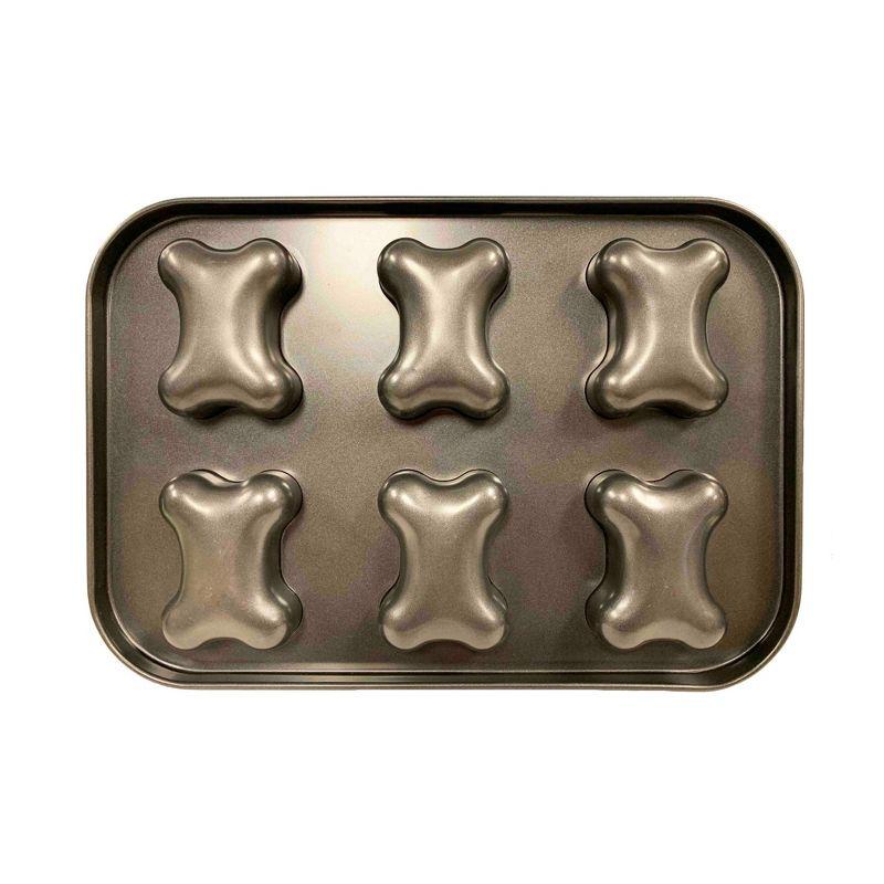 Midlee Nonstick Bone Shape Pan (Cupcake)