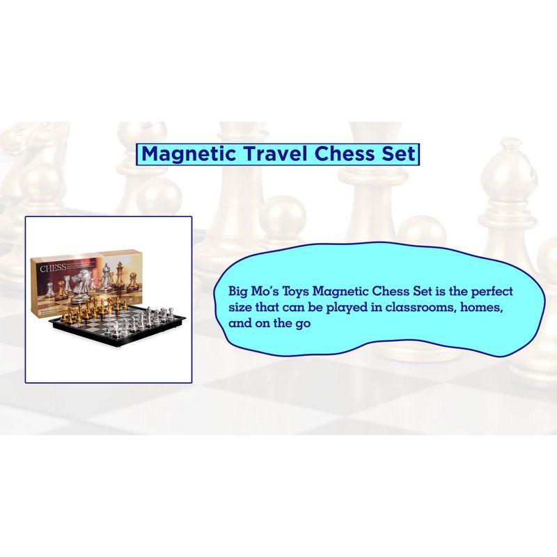 Big Mo's Toys Magnetic Travel Chess Set