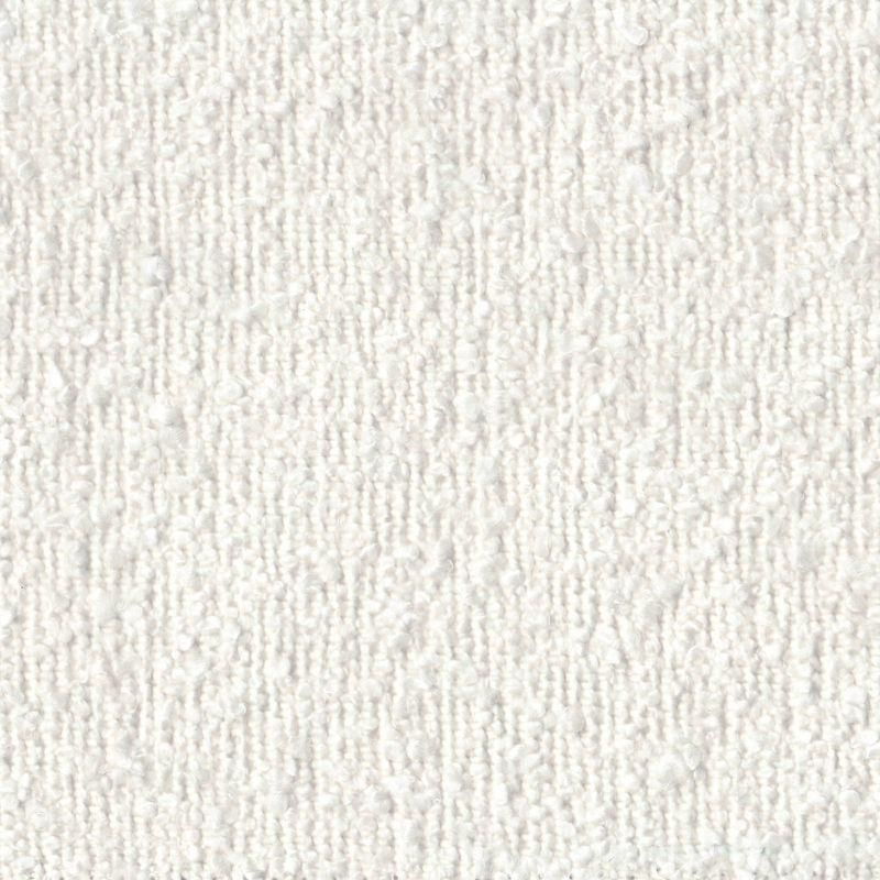 HomePop Upholstered Bench Cream Boucle/Black: Rectangle Ottoman for Bedroom, Entryway, End of Bed