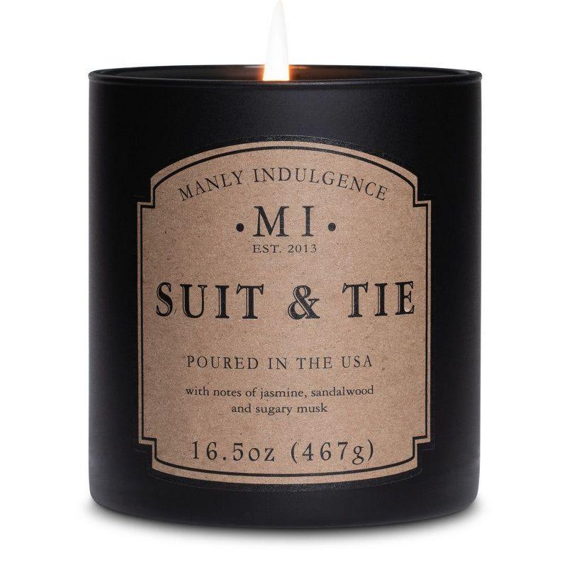 16.5oz Jar Candle Classic Collection Suit & Tie - Manly Indulgence