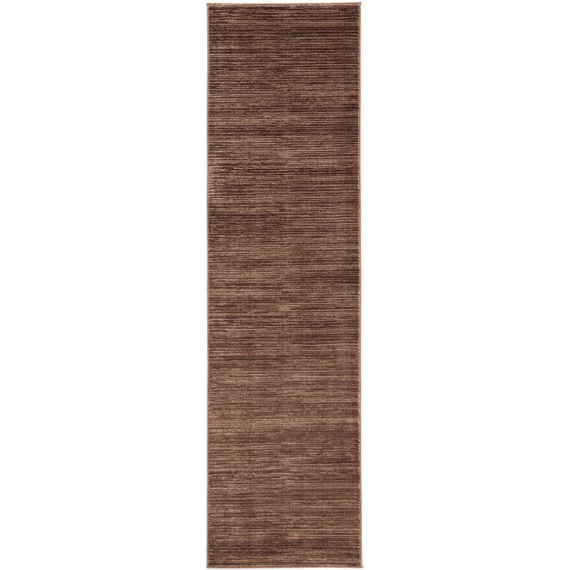 Vision VSN606 Power Loomed Indoor Runner Rug - Brown - 2'2"x6' - Safavieh