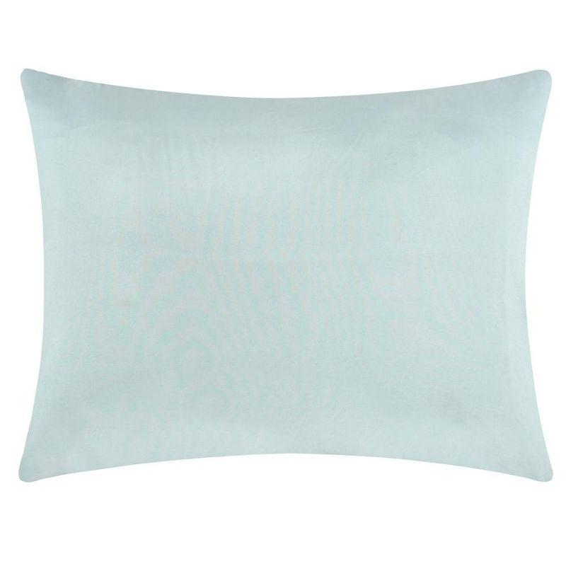 Greenland Home Fashions Marina Luxurious Modern Ultra Soft Pillow Sham Seafoam