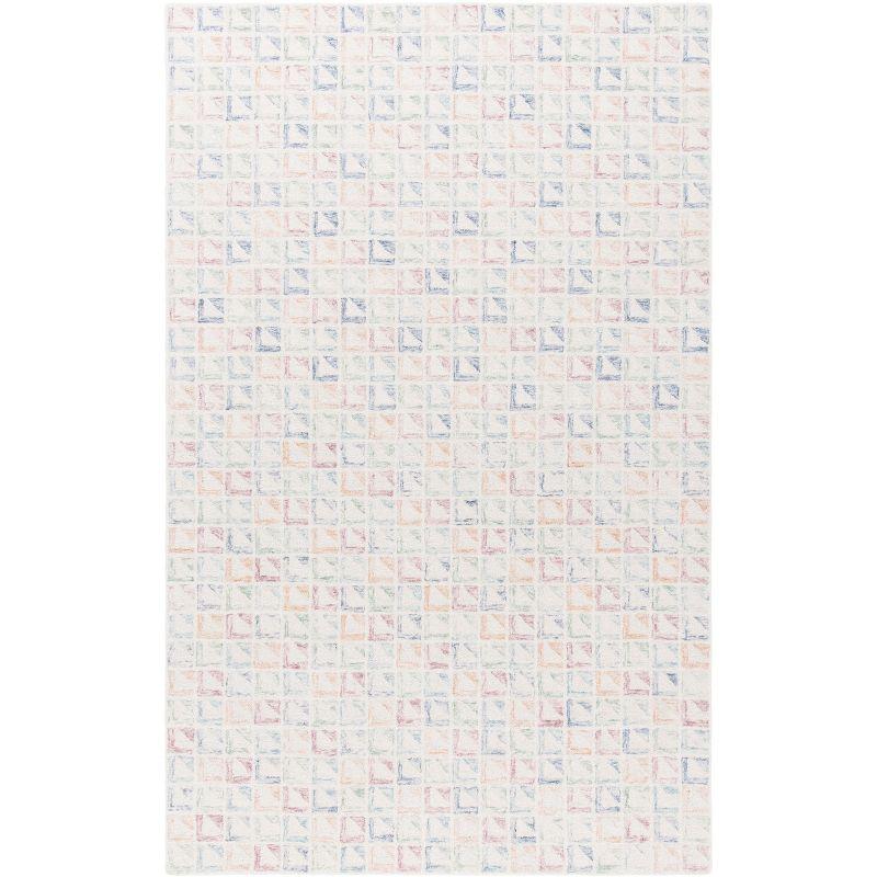 Rodeo Drive RD102 Hand Tufted Area Rug - Ivory/Blue - 8'x10' - Safavieh.