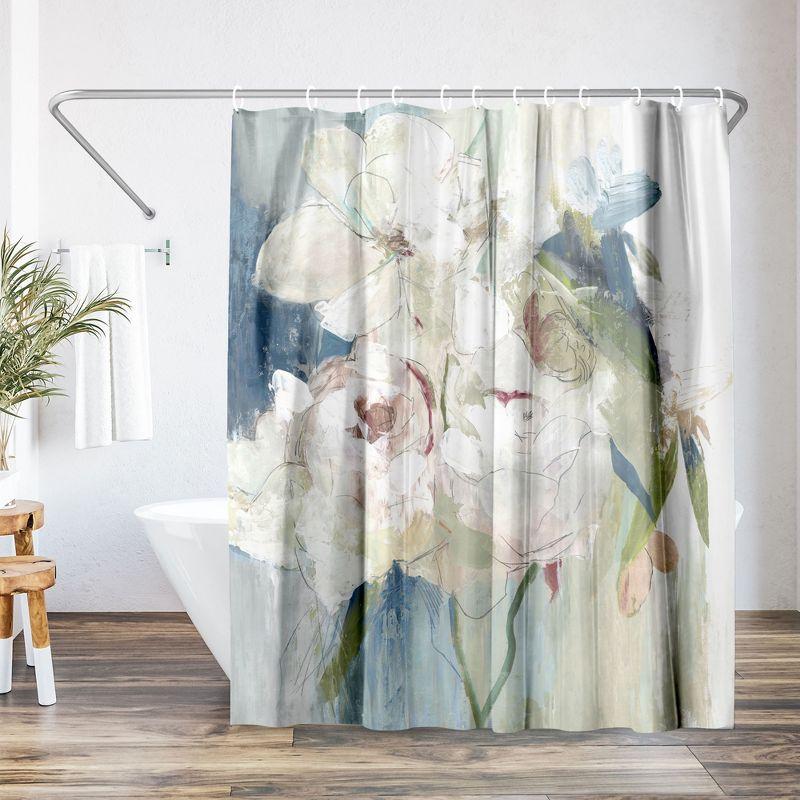 The Twillery Co.® Floral Shower Curtain Blissful Peony by PI Creative Art