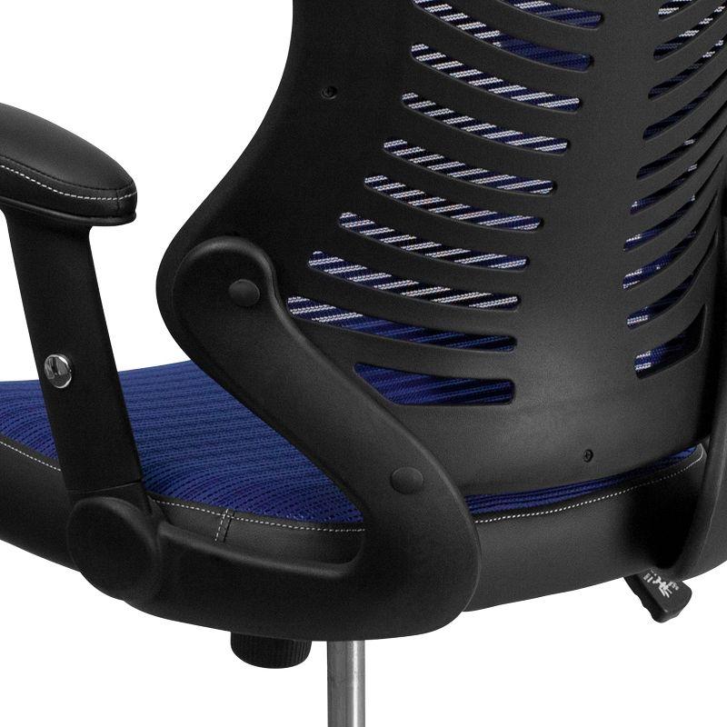 Siwar High-Back Designer Ergonomic Office Chair with Adjustable Armrests by Flash Furniture