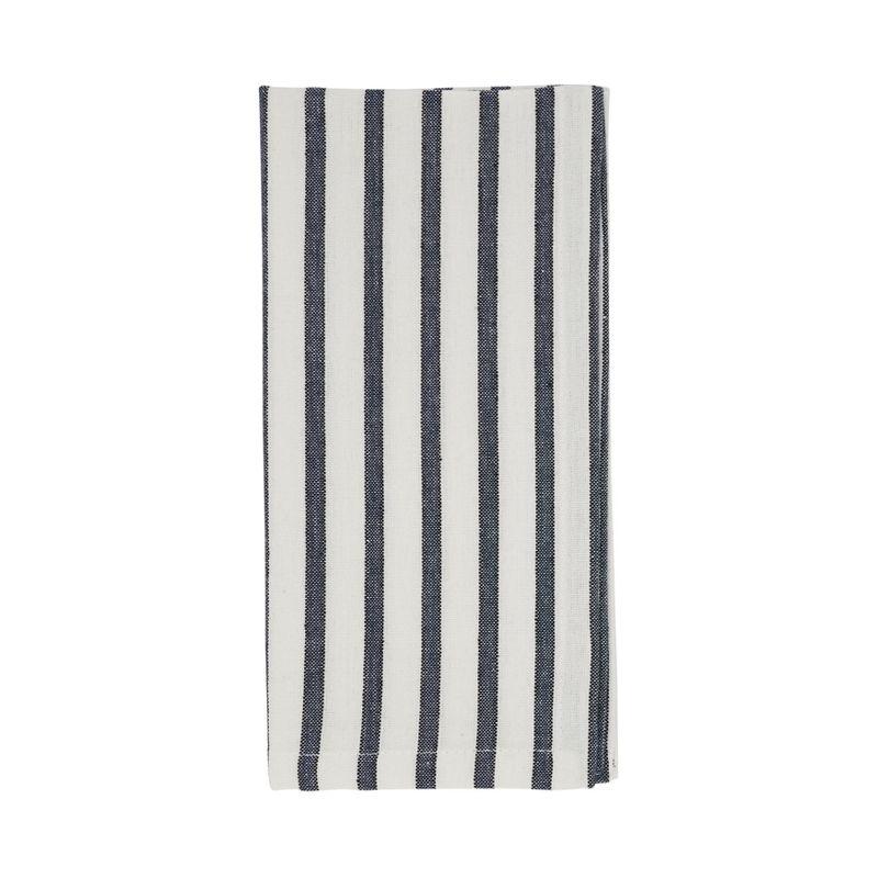 Saro Lifestyle Cotton Striped Napkins (Set of 4)