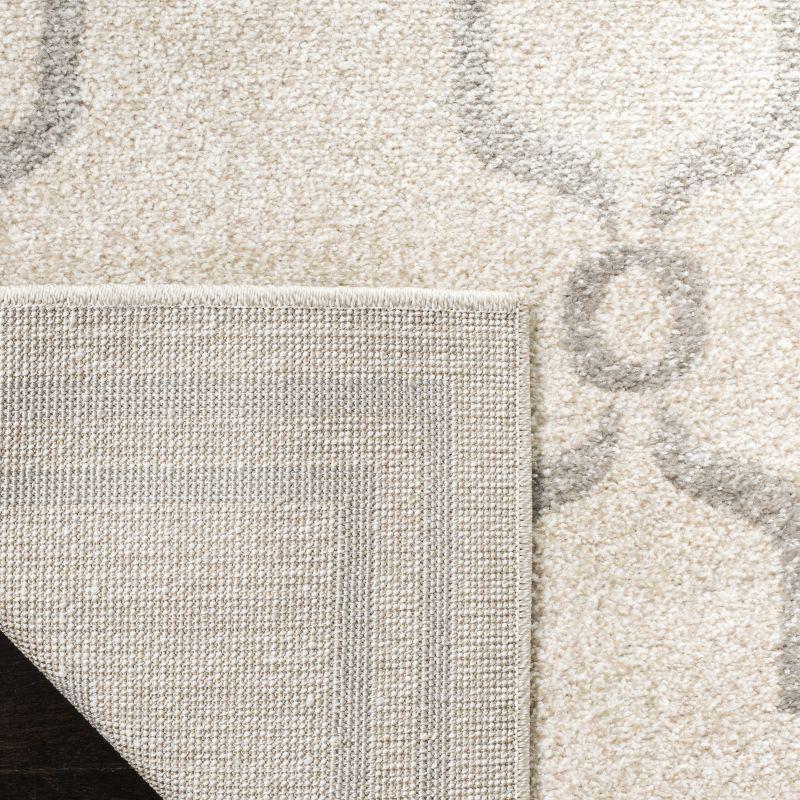 Amherst AMT414 Power Loomed Indoor Area Rug - Ivory/Light Grey - 8'x10' - Safavieh
