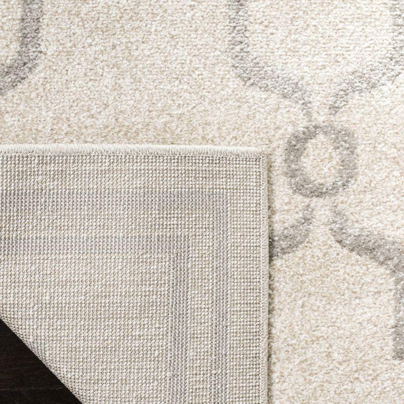 Amherst AMT414 Power Loomed Indoor Accent Rug - Ivory/Light Grey - 3'x5' - Safavieh