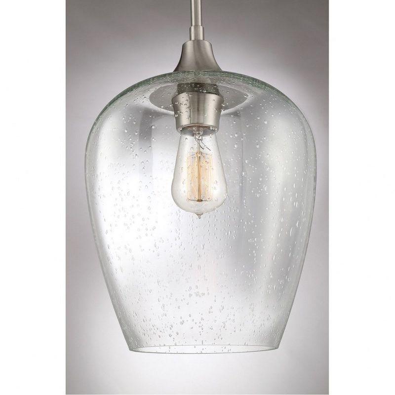 Quoizel Lighting Towne 1 - Light Pendant in  Brushed Nickel