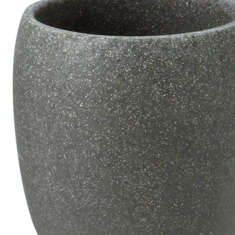 Charcoal Stone Tumbler Gray - Allure Home Creations