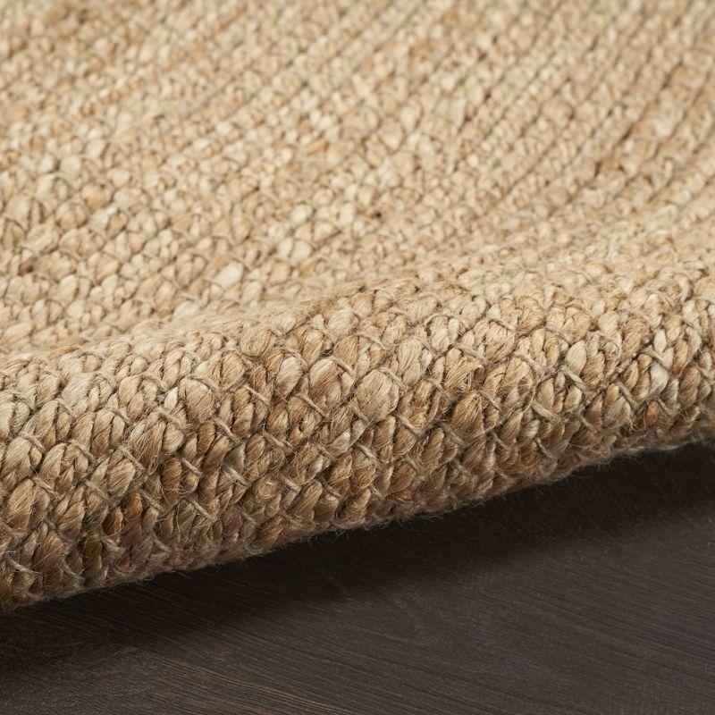 Earthy Elegance Natural Jute 2'3" x 8' Runner Rug