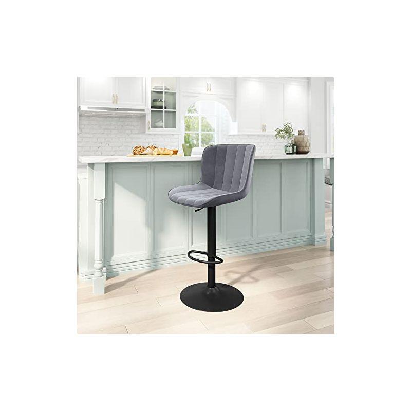 Zuo Tarley Barstool Gray