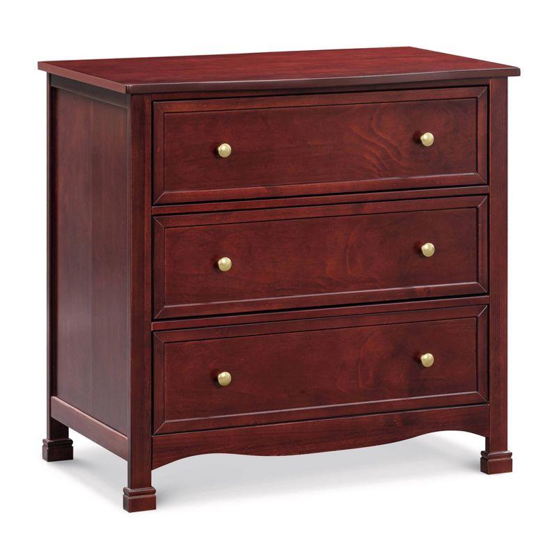 Kalani Rich Cherry 3-Drawer Nursery Dresser