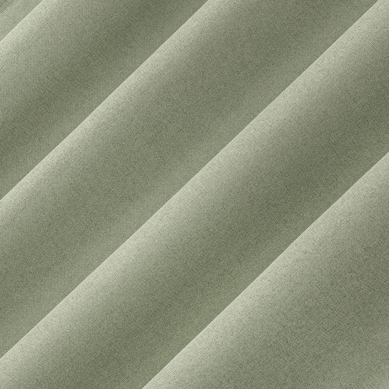 Sage Green Light Filtering Polyester Tab Top Curtain Panel 40"x63"