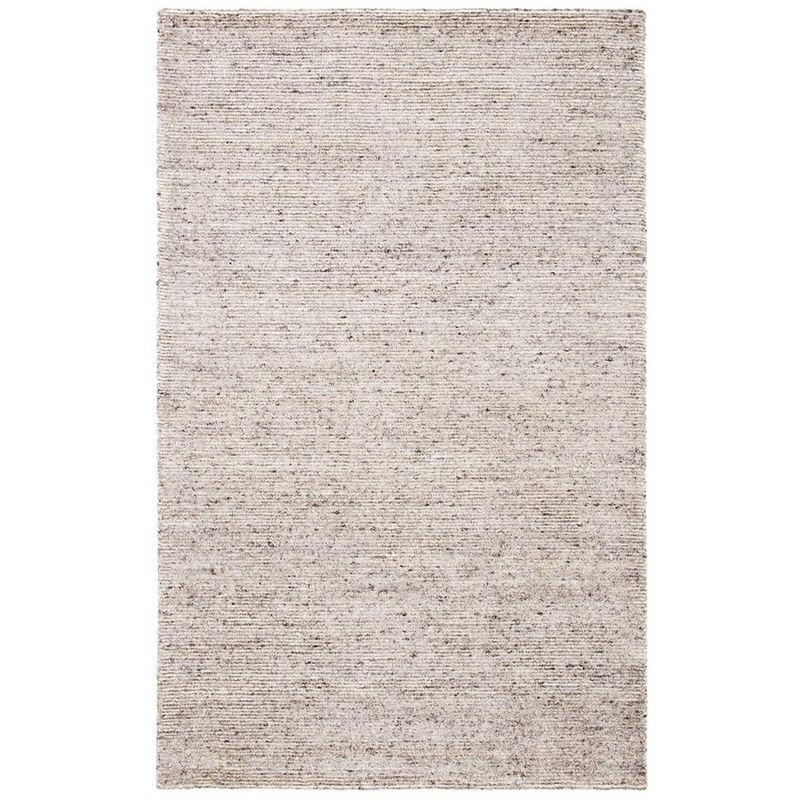 Himalaya 9' x 12' Brown Wool and Viscose Tufted Area Rug