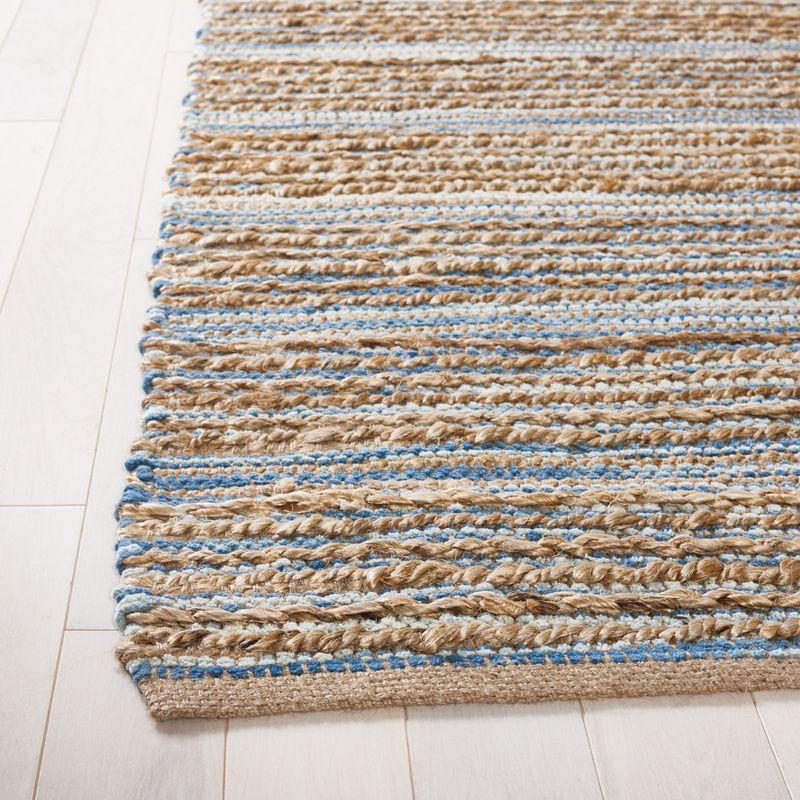 Cape Cod CAP851 Woven Indoor Area Rug - Blue - 6'x6' - Safavieh
