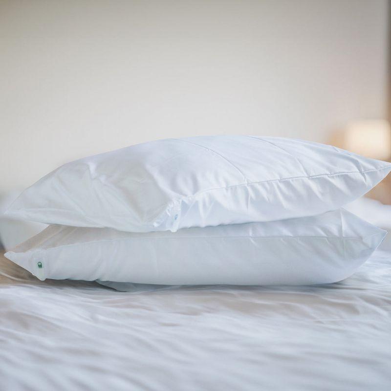 CleanRest Pro Pillow Encasement, Pack of 2, Queen