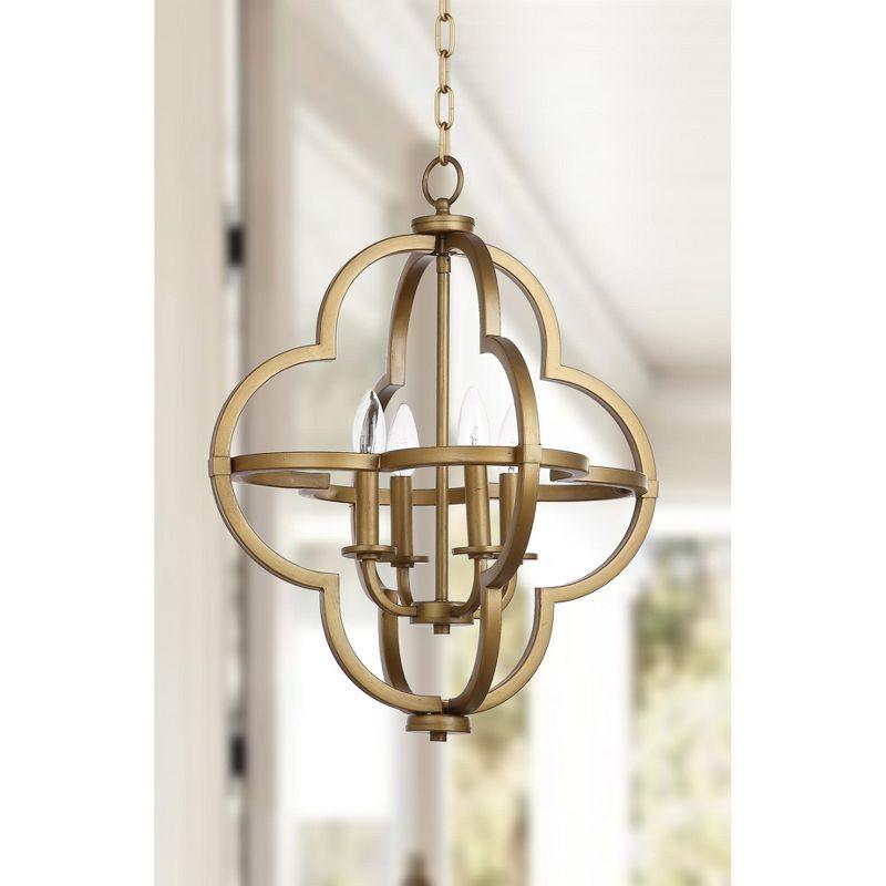 Millard Orb Pendant - LIT4373 - Brass - Safavieh