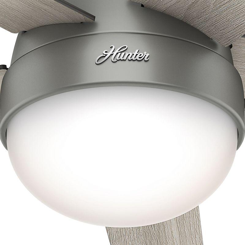 Hunter Fan 46" Anslee Standard Ceiling Fan with Pull Chain and Light Kit Included