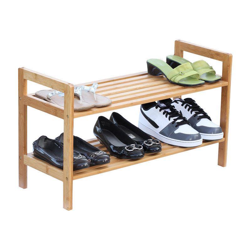 Oceanstar 2 Tier  Shoe Rack, Square