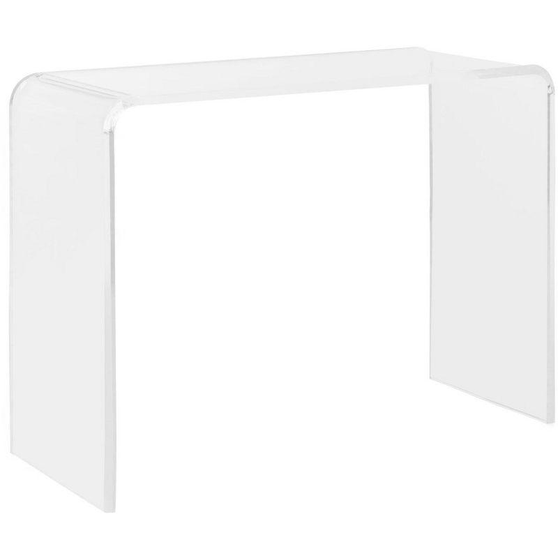 Atka Acrylic Console Table - FOX6016A - Clear - Safavieh Couture