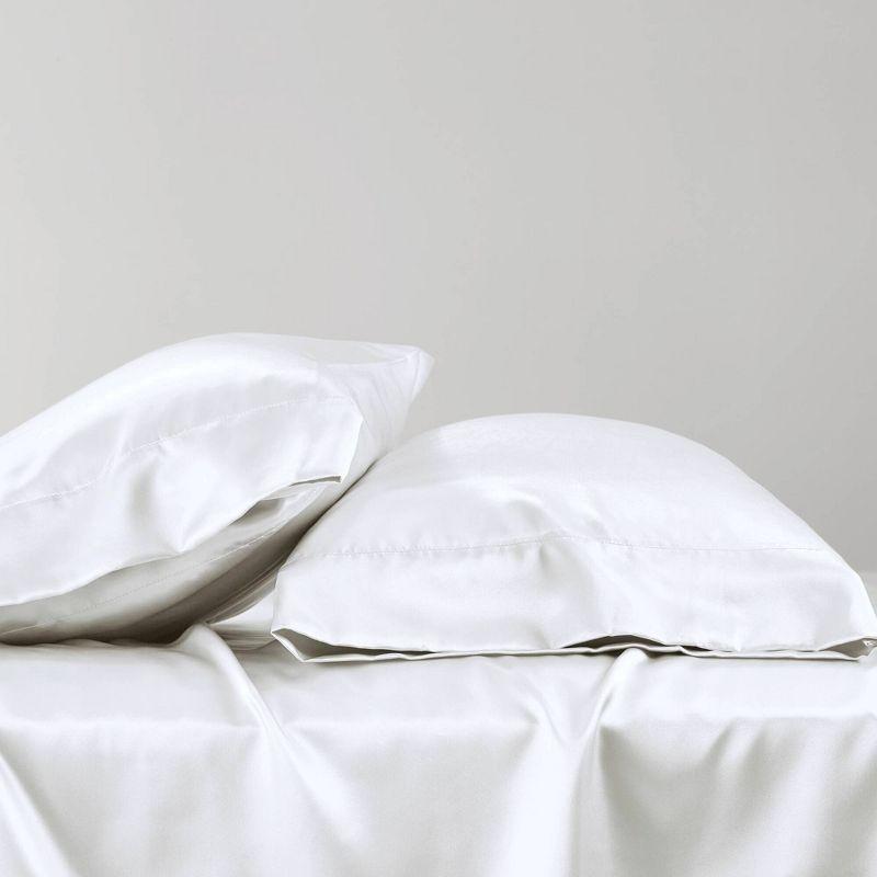 Madison Park Essentials Satin Luxury 2PC Pillowcases (Set of 2)