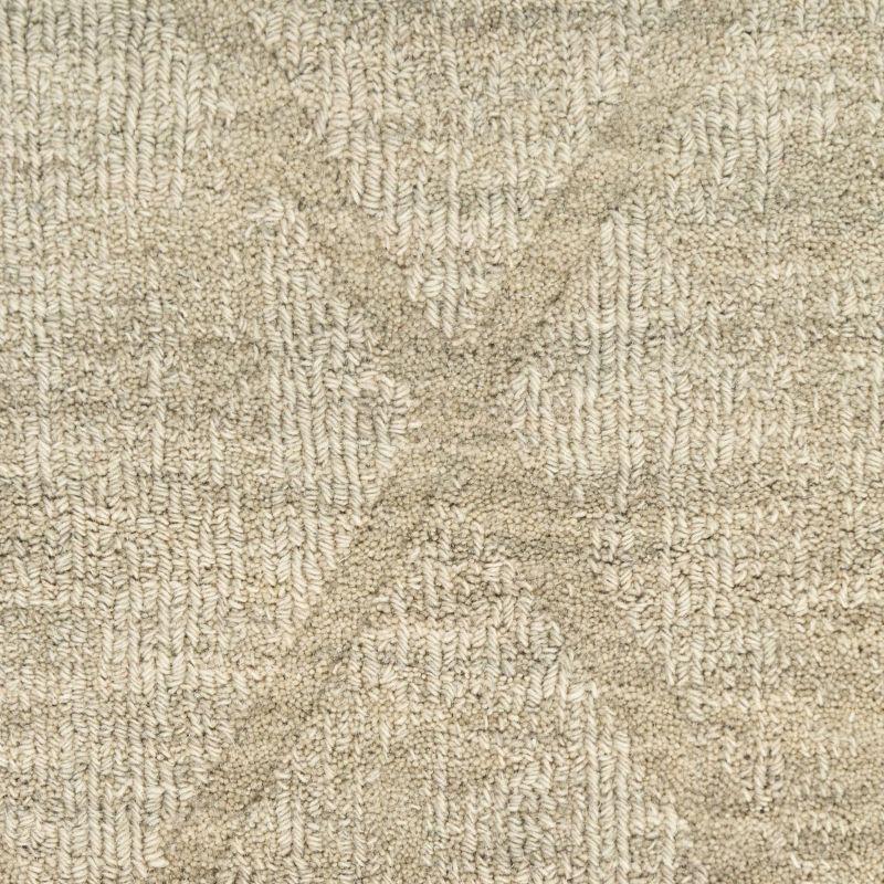Nourison Wool Haven Sage Modern Wool Indoor Rug