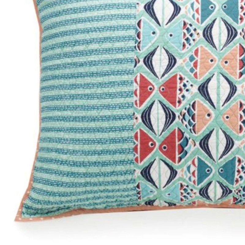 Go Fish Cotton Pillow Sham