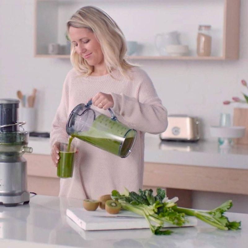 Breville Juice Fountain Cold Plus Brushed Stainless Steel BJE530BSS: 1000W Electric Juicer, 2 Speeds, Dishwasher-Safe Parts