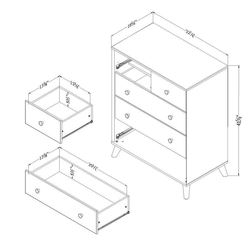 Rafferty Kids 5- Drawer Chest
