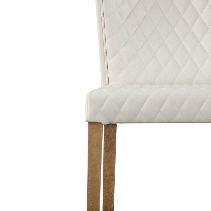 New Pacific Direct Albie Bonded Leather Chair,Set of 2