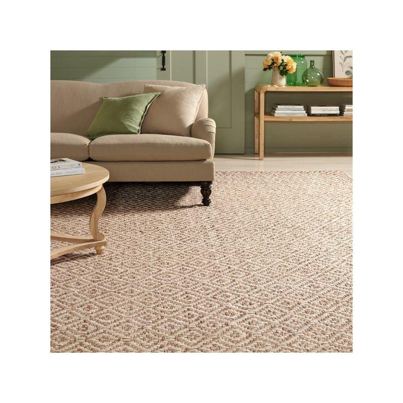 Martha Stewart Rugs Martha Stewart Hand Woven Jute Geometric Rug