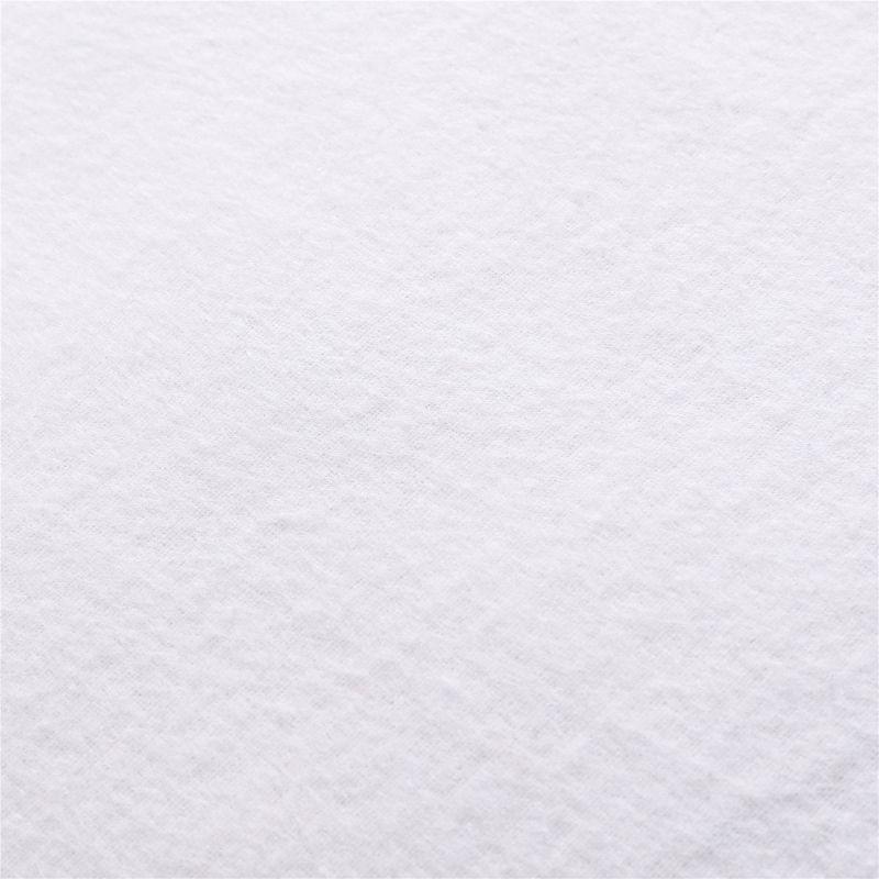 King Solid Flannel Sheet Set White - Laura Ashley