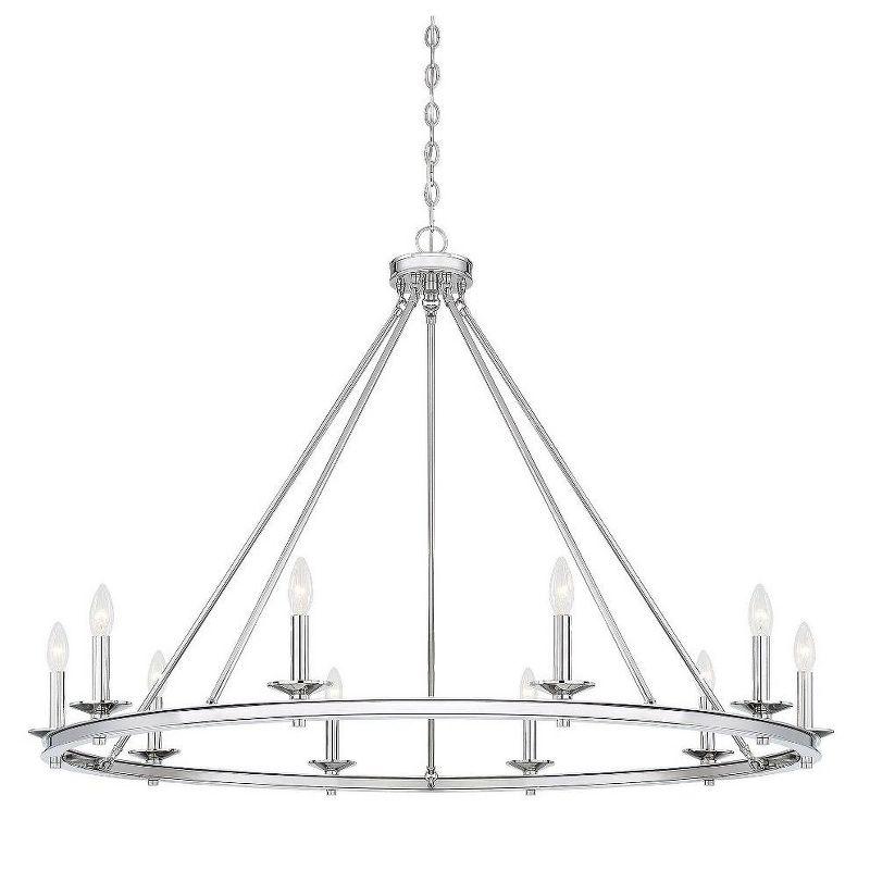 Savoy House Middleton 10 - Light Chandelier in  Matte Black