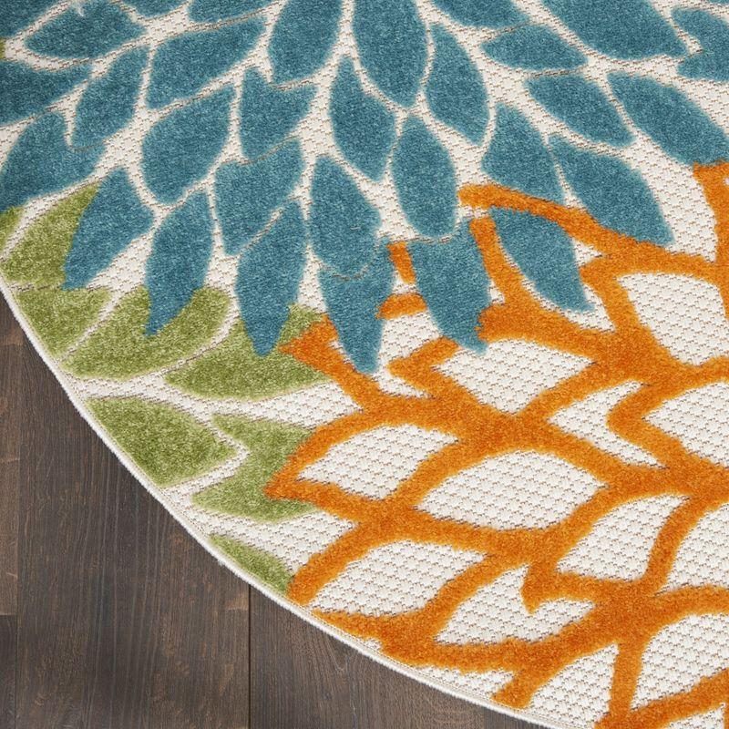 Nourison Aloha Floral Bloom Outdoor Rug