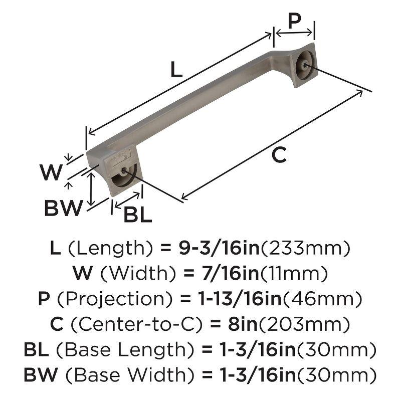 Mulholland 8" Center to Center Appliance Pull