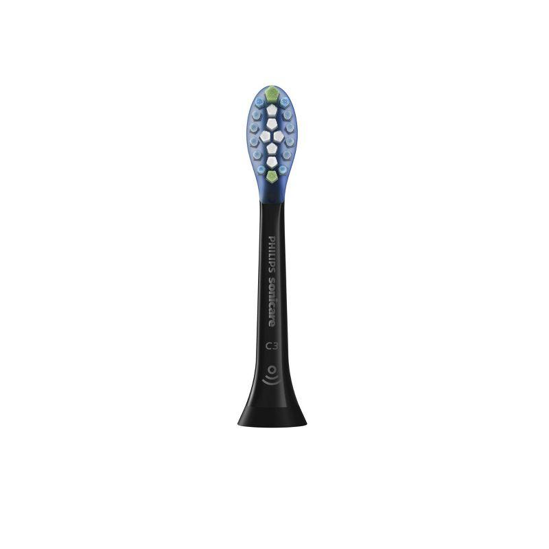 Philips Sonicare C3 Premium 2-in-1 Plaque & Whiten Replacement Electric Toothbrush Head - HX9042/95 - Black - 2pk