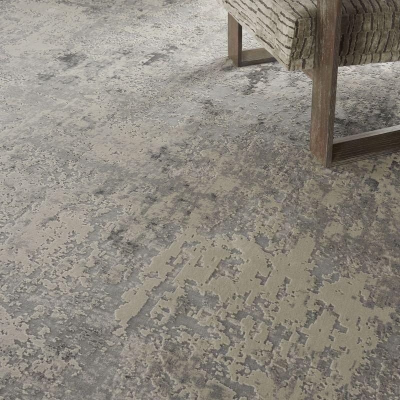 Nourison Rustic Textures Modern Indoor Area Rug Grey/Beige 7'10" x 10'6"