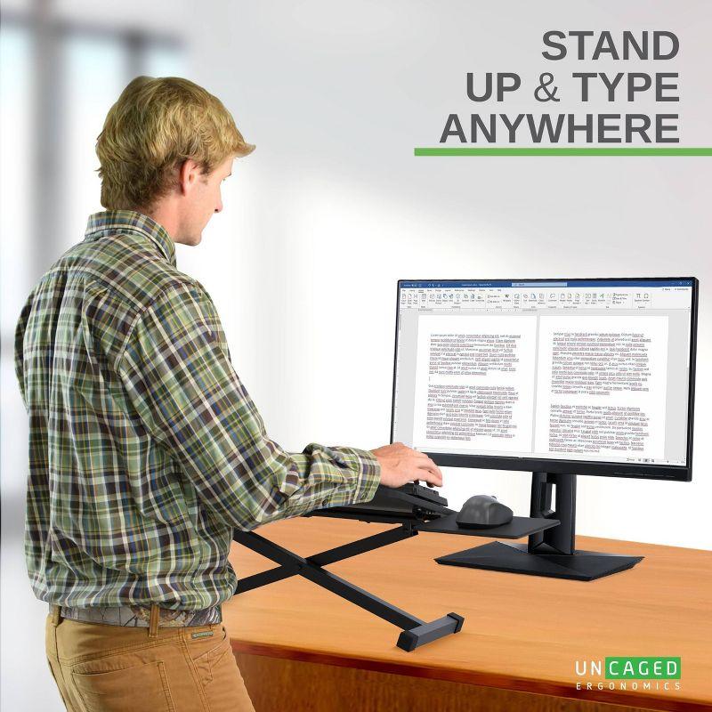 Uncaged Ergonomics Aluminum Copy Stand