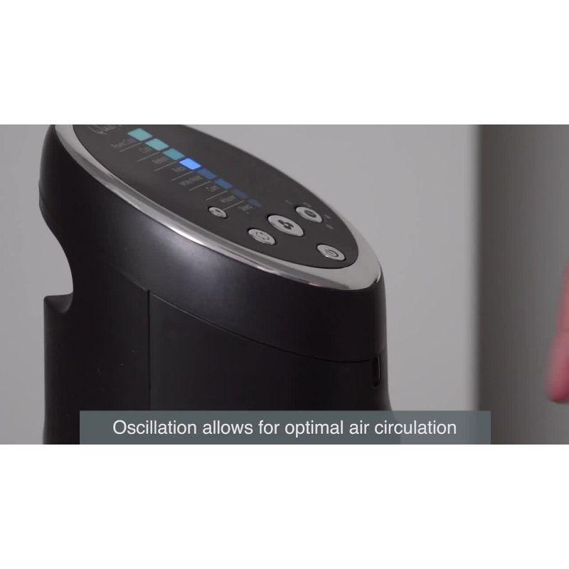 Honeywell QuietSet 5 Speed Oscillating Tower Fan White HYF260W