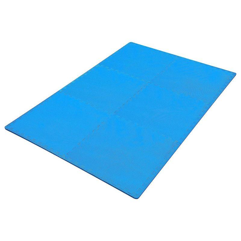 BalanceFrom Fitness Interlocking EVA Foam Exercise Mat Tiles