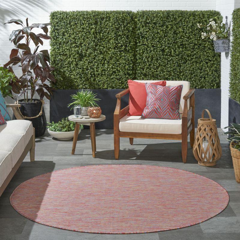 Nourison Positano Solid Indoor Outdoor Rug