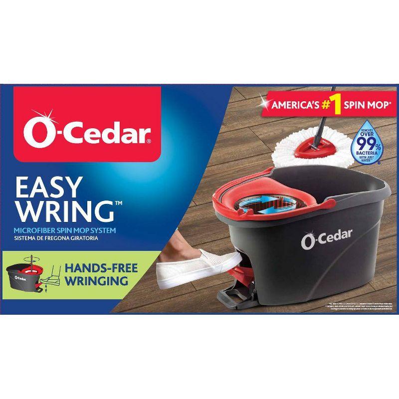 O-Cedar EasyWring Spin Mop and Bucket System