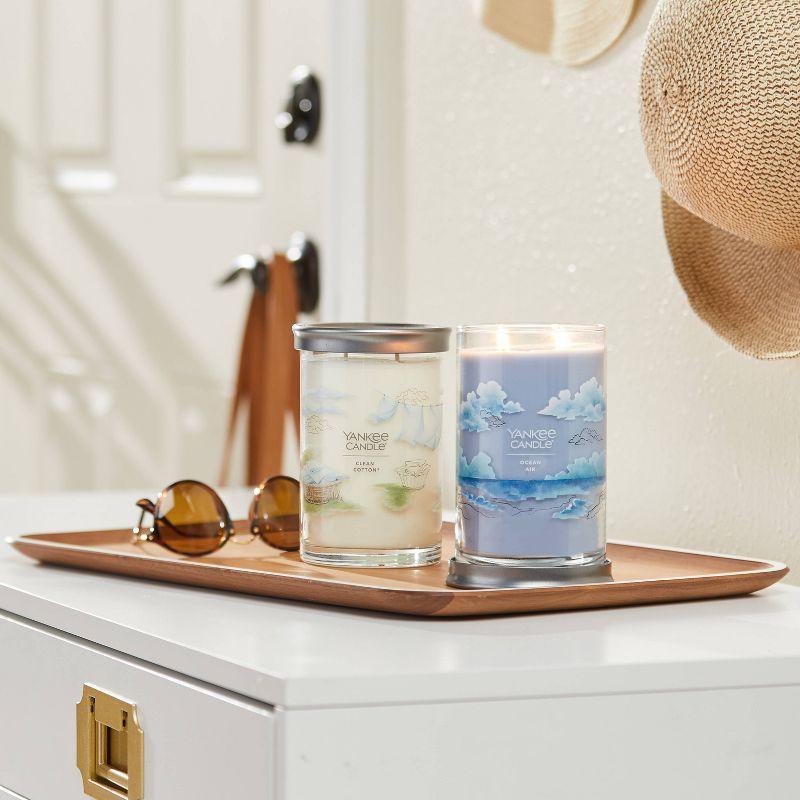 YANKEE CANDLE Signature Clean Cotton Scented Tumbler Candle