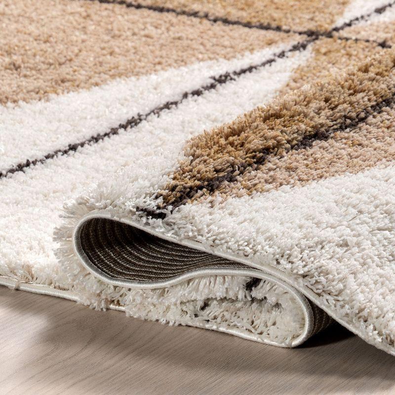 Nuloom Kali Shaggy Diamond Tassel Indoor Area Rug