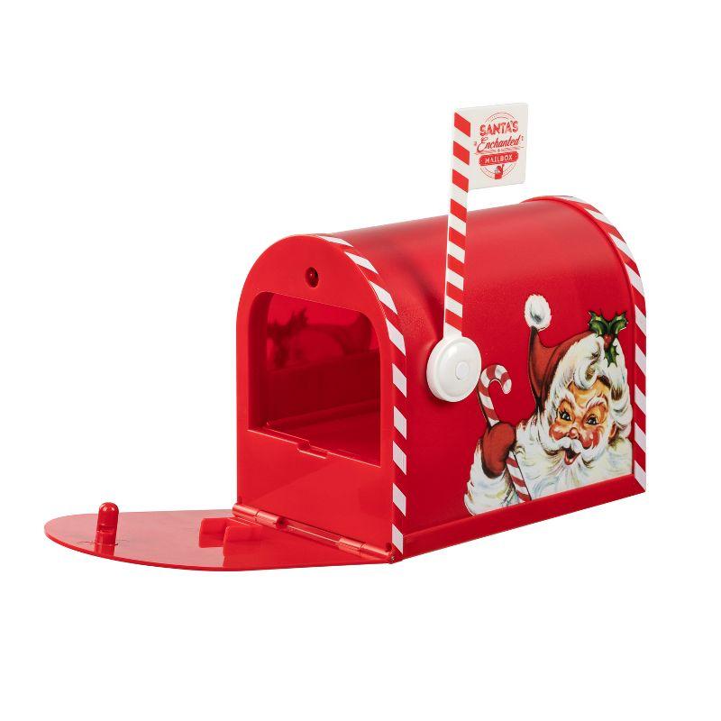 Mr. Christmas Magic of Christmas 10 in. Santa's Enchanted Mailbox
