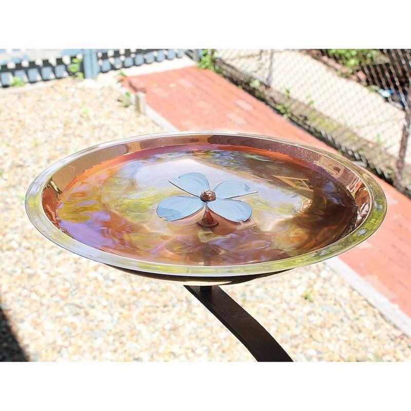 Dogwood Birdbath with Rail Mount Bracket