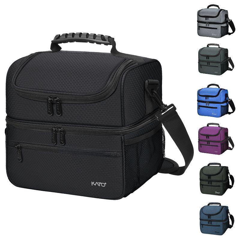 Tirrinia Tirrinia 13L/20 Cans Lunch Bag, Insulated Leakproof Reusable Meal Prep Bento Box Cooler Tote